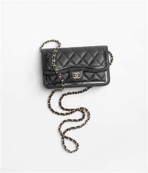 boy chanel flap phone holder with chain|Shop CHANEL FLAP PHONE HOLDER WITH .